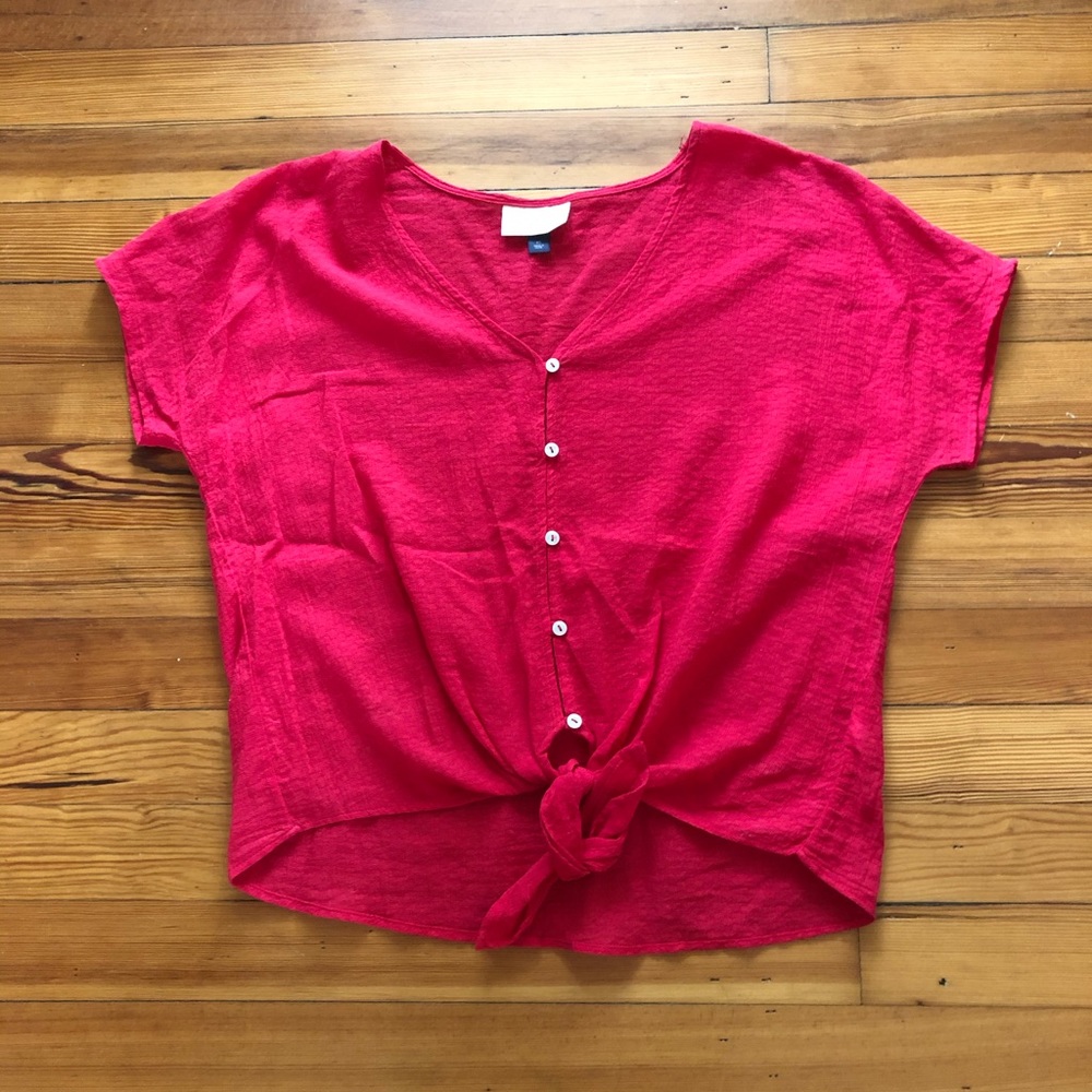 NWOT Universal Threads red cropped top size xsmall